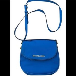 ❤️EUC Michael Kors Bedford Flap Nylon Crossbody